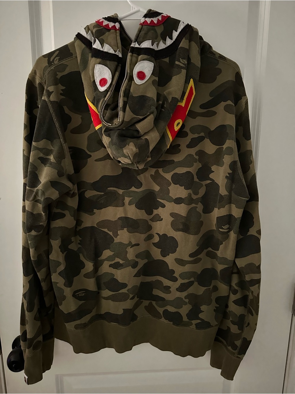 BAPE 1st Camo Shark Full Zip Hoodie
Green